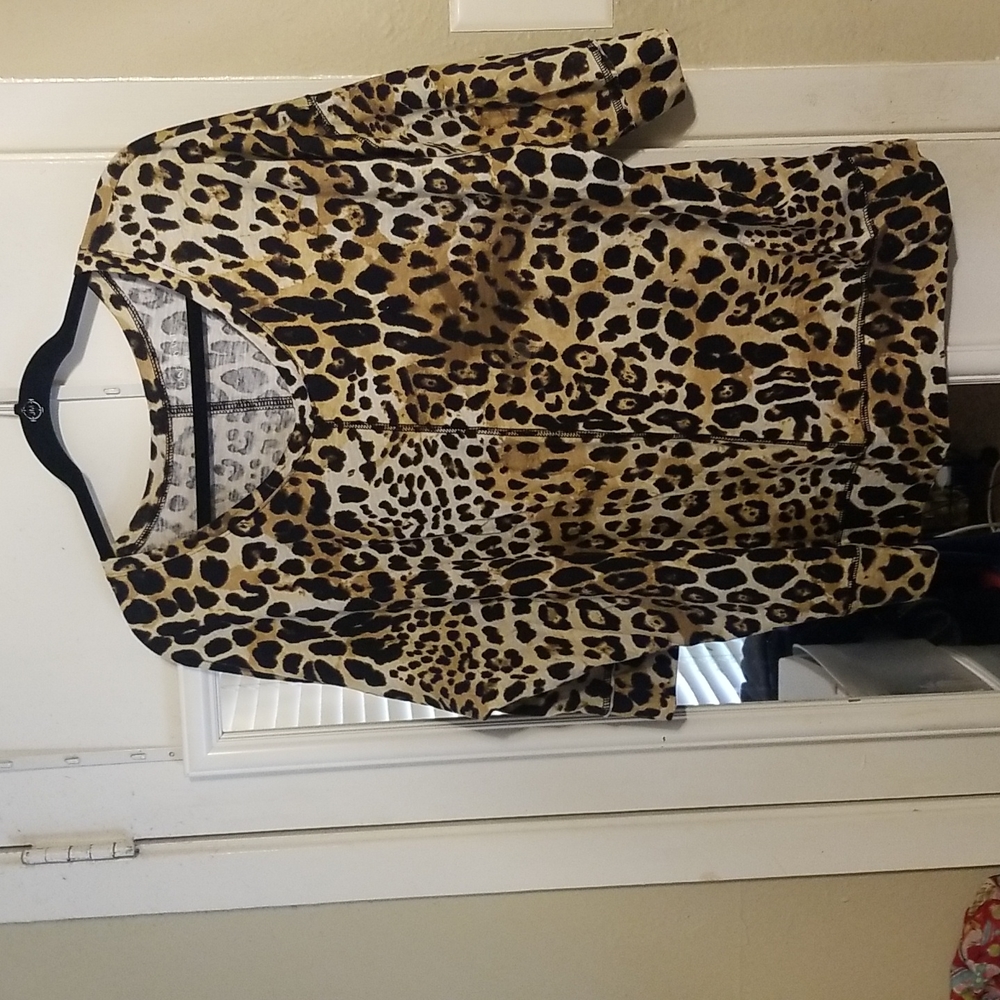 Animal Print Tee